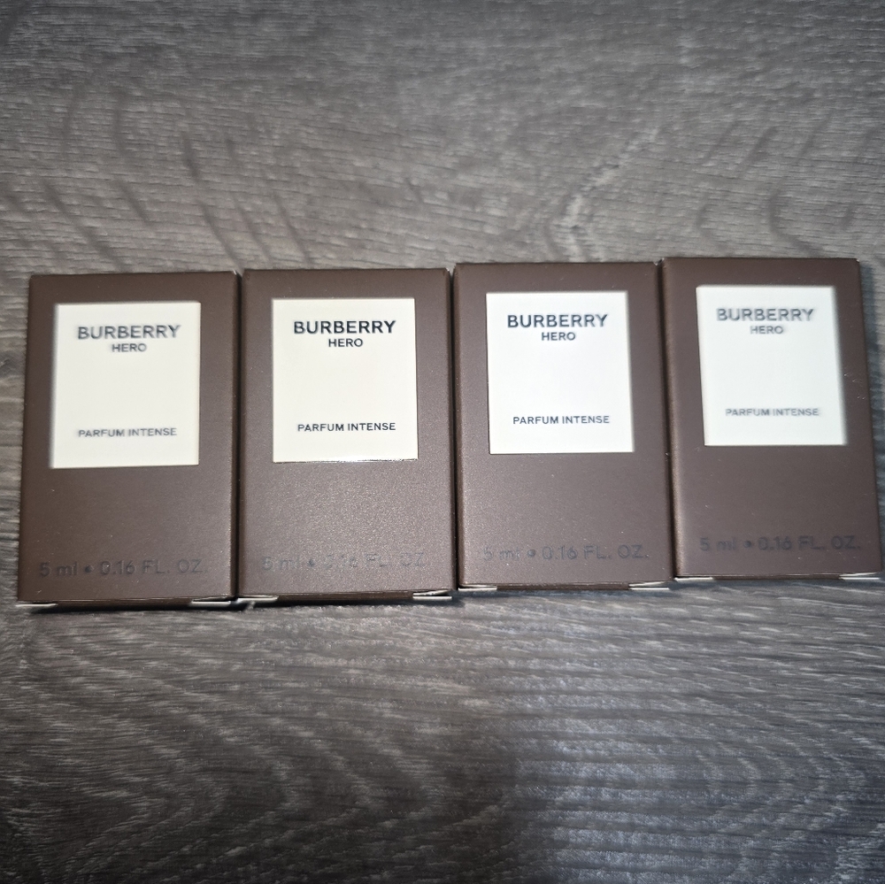 Burberry Hero Parfum Intense Set Of 4 5ml Each